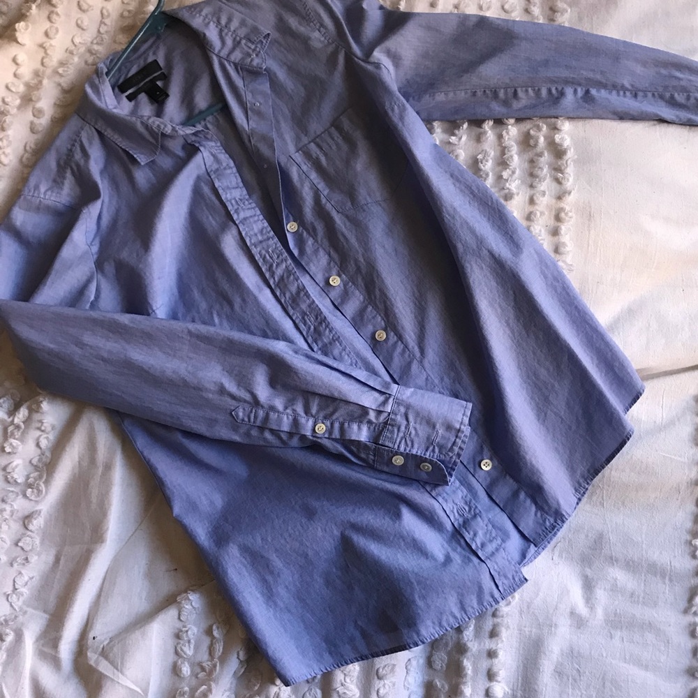 Blue J Crew Button Down Shirt